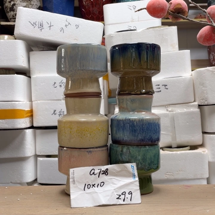 粗陶多肉花盆微瑕728