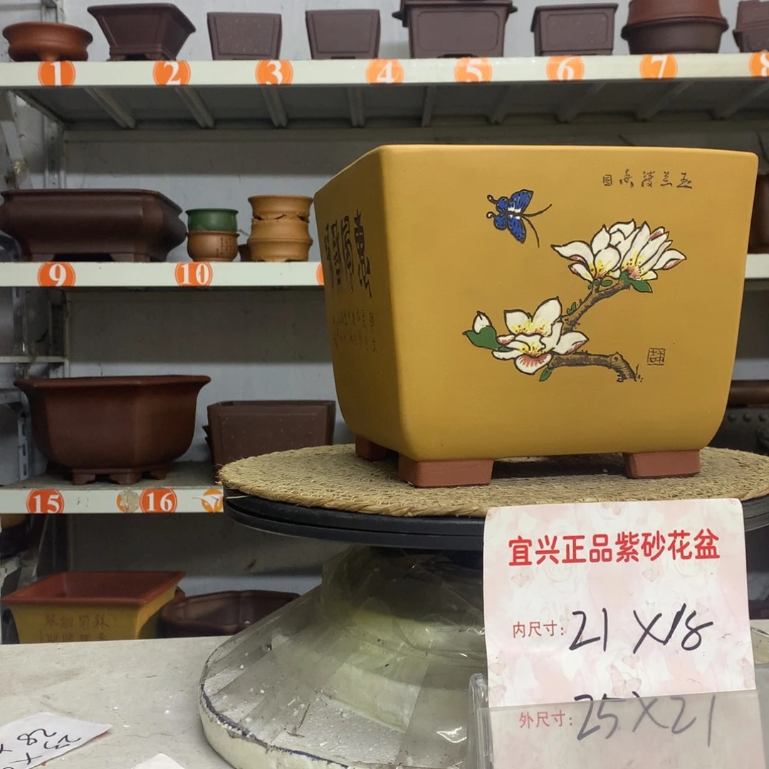 紫砂花盆精品紫砂花盆包邮包邮