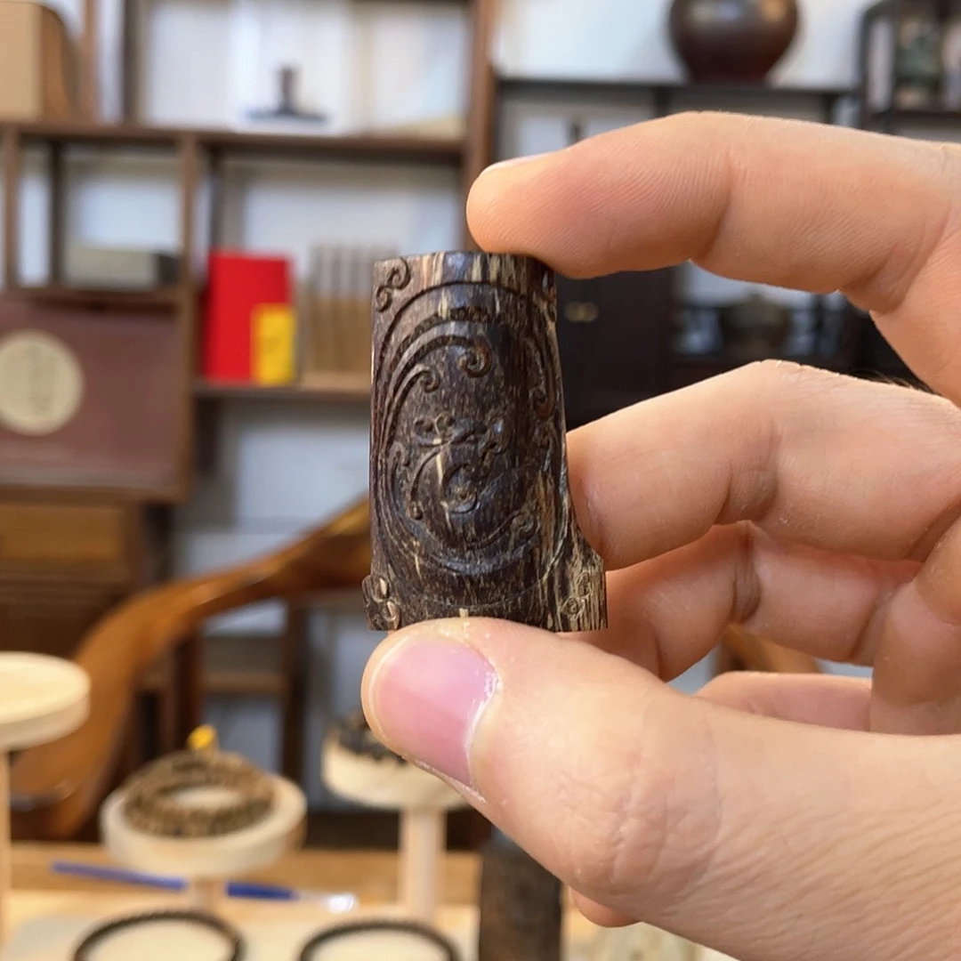 沉香吊坠达拉干 沉水 龙凤 4.79g