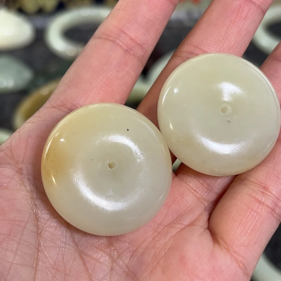 好***运和田玉（糖玉）未镶嵌手链