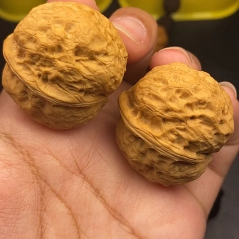 文玩核桃把件37尺霸王蟾