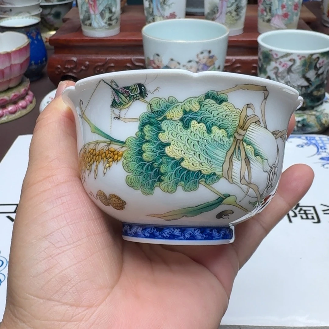 景德镇手工手绘展示