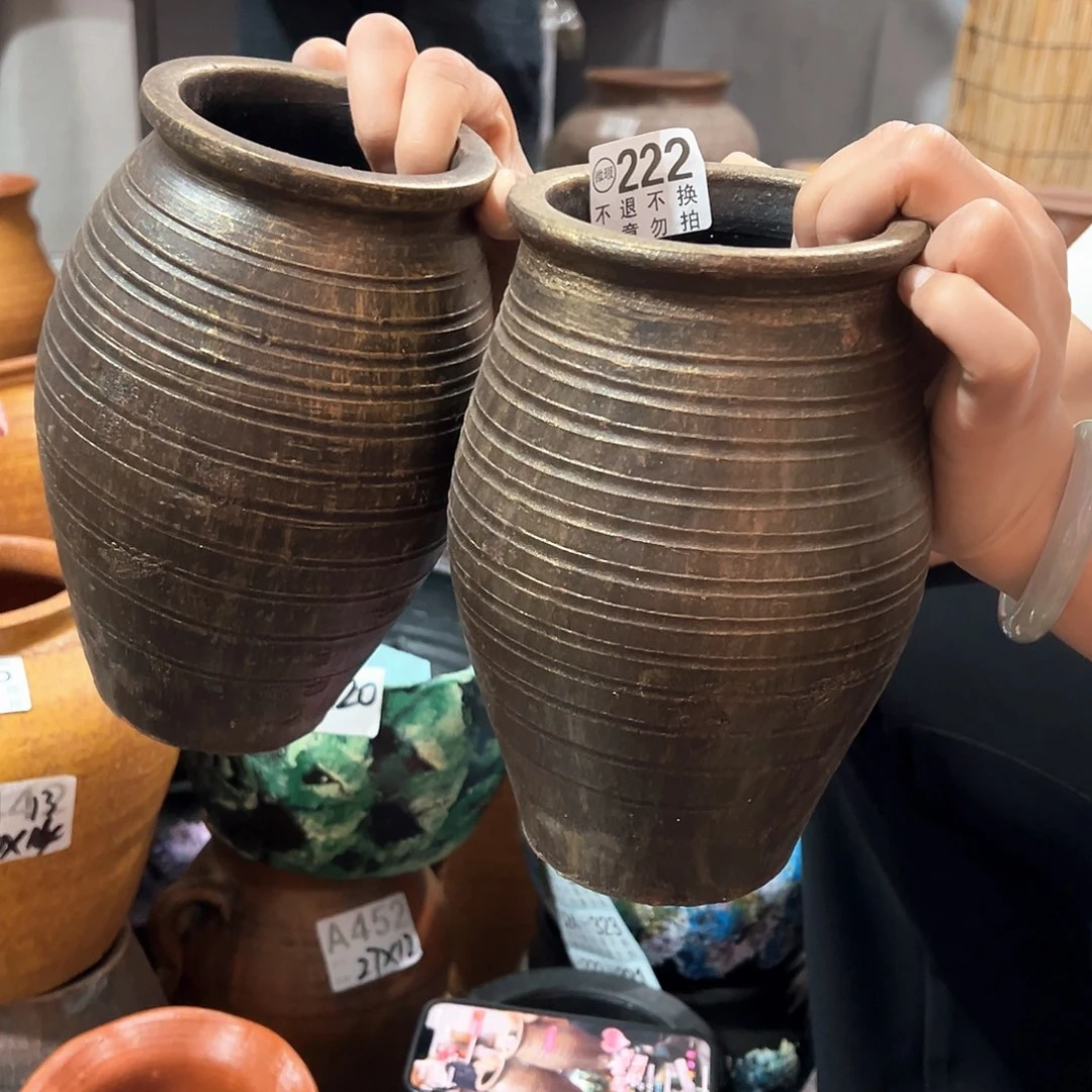 瑕疵金色圆柱一对222有孔