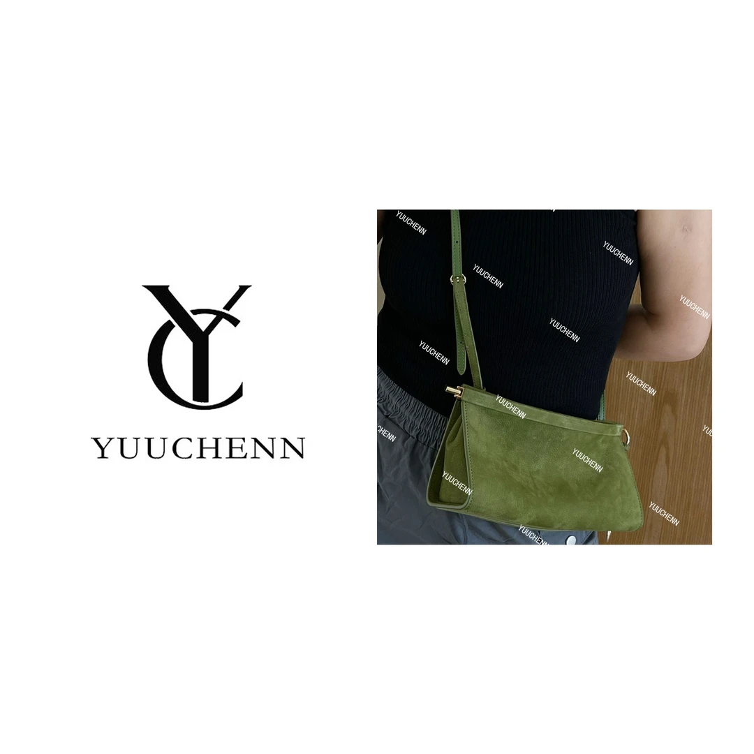 YUUCHENN/25cm原创设计高定真皮包 HH7113