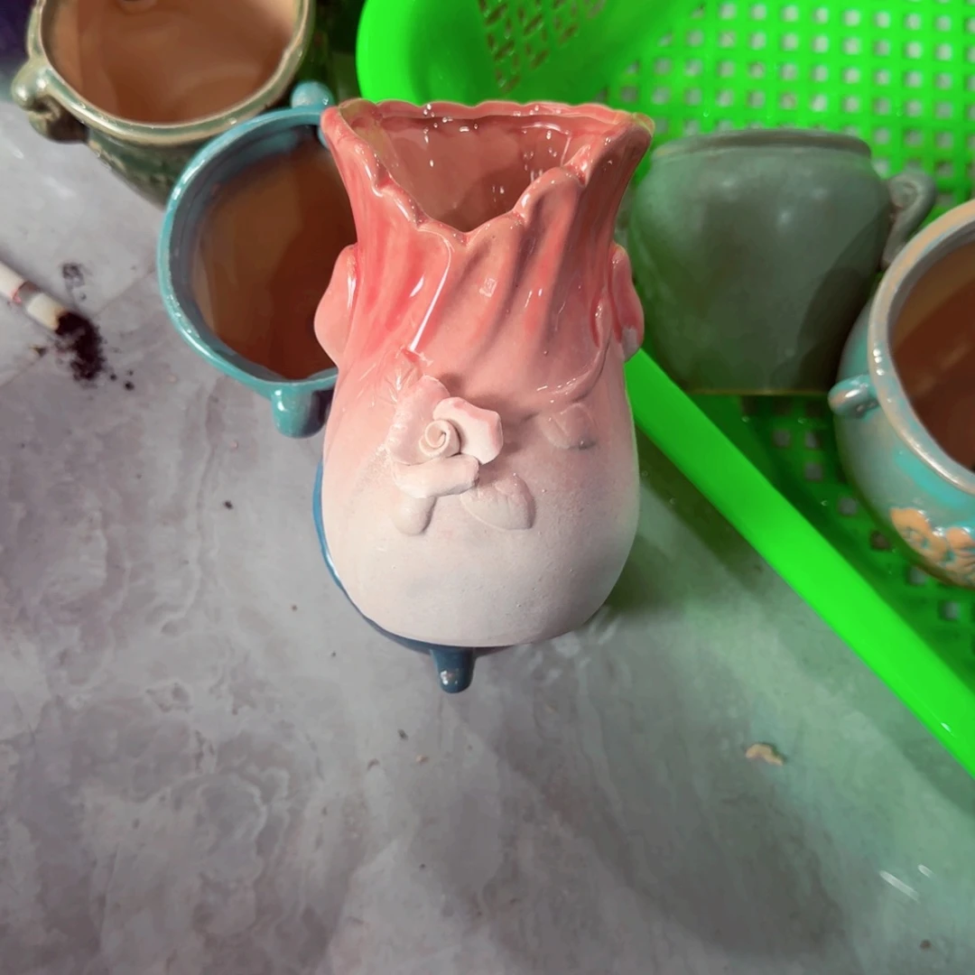 紫砂花盆粗陶粗陶