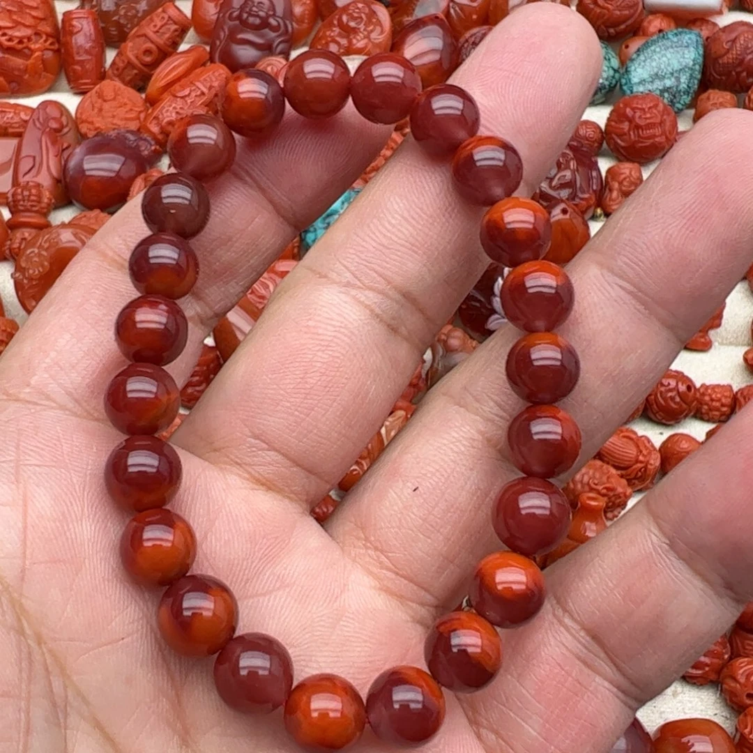 南红玛瑙未镶嵌配饰