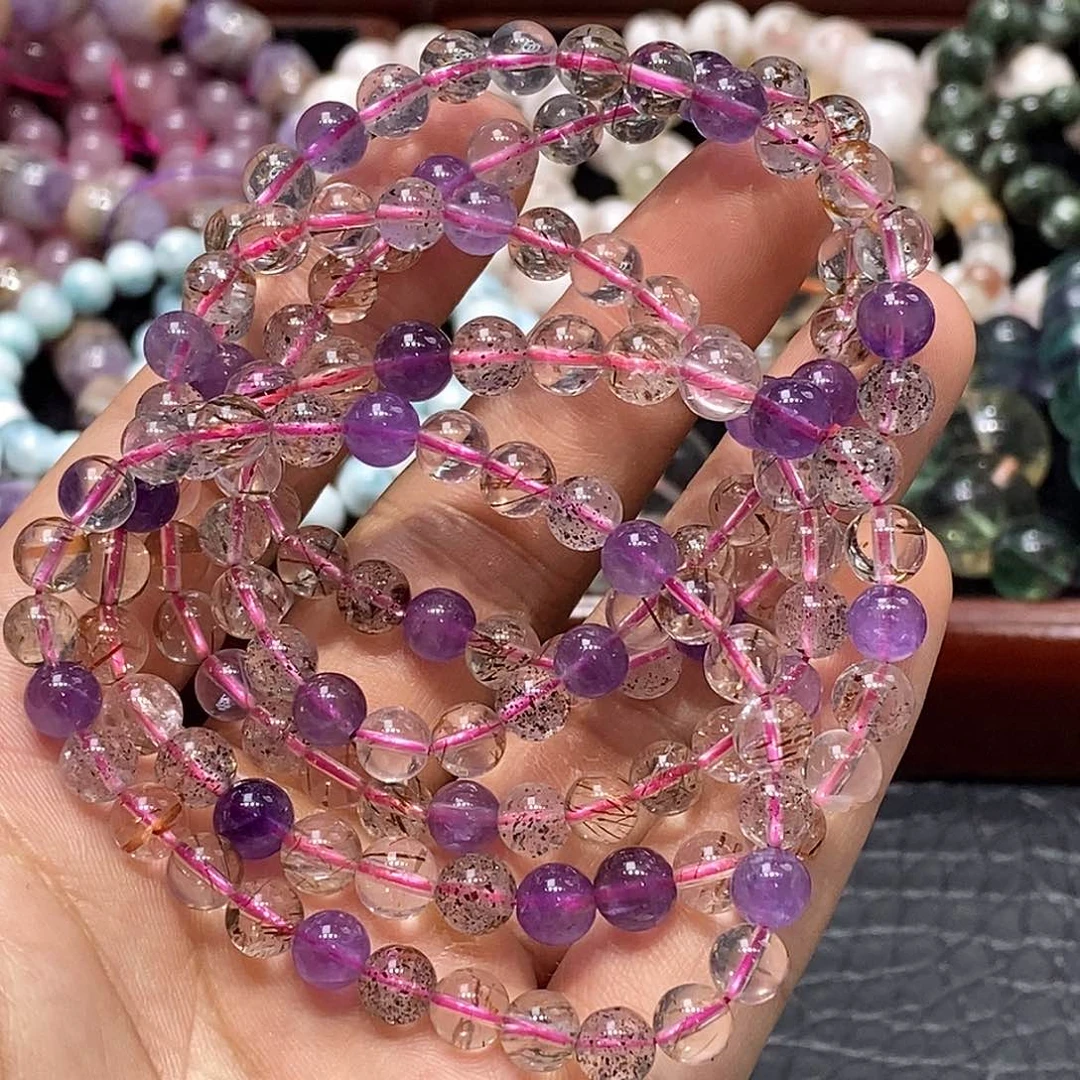 未镶嵌手链水晶仙女超七