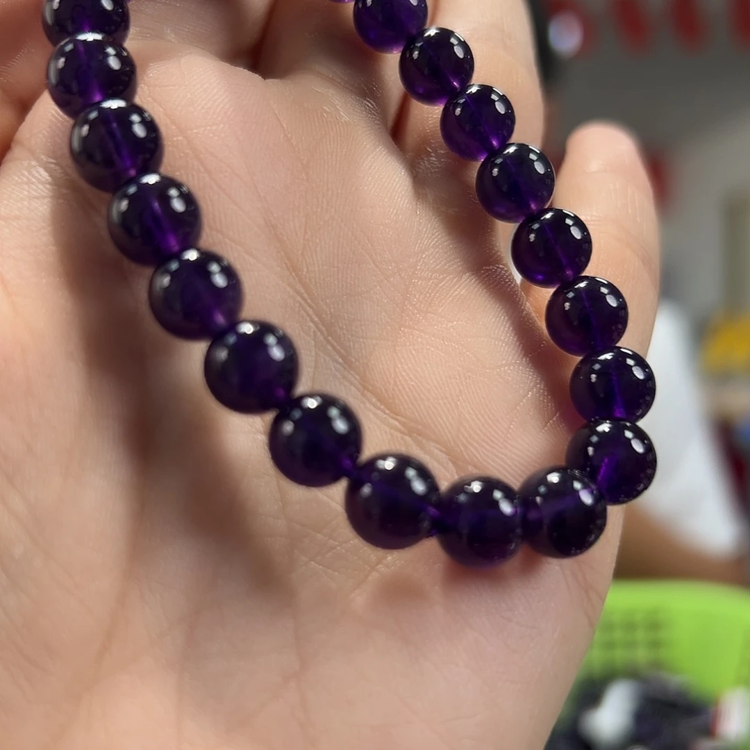 水晶手链未镶嵌紫水晶8 6204