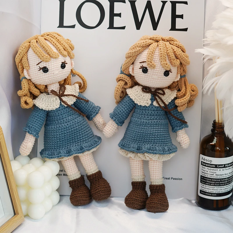 佩金妮娃娃 手工钩织手工DIY百搭时尚创意玩偶钩织