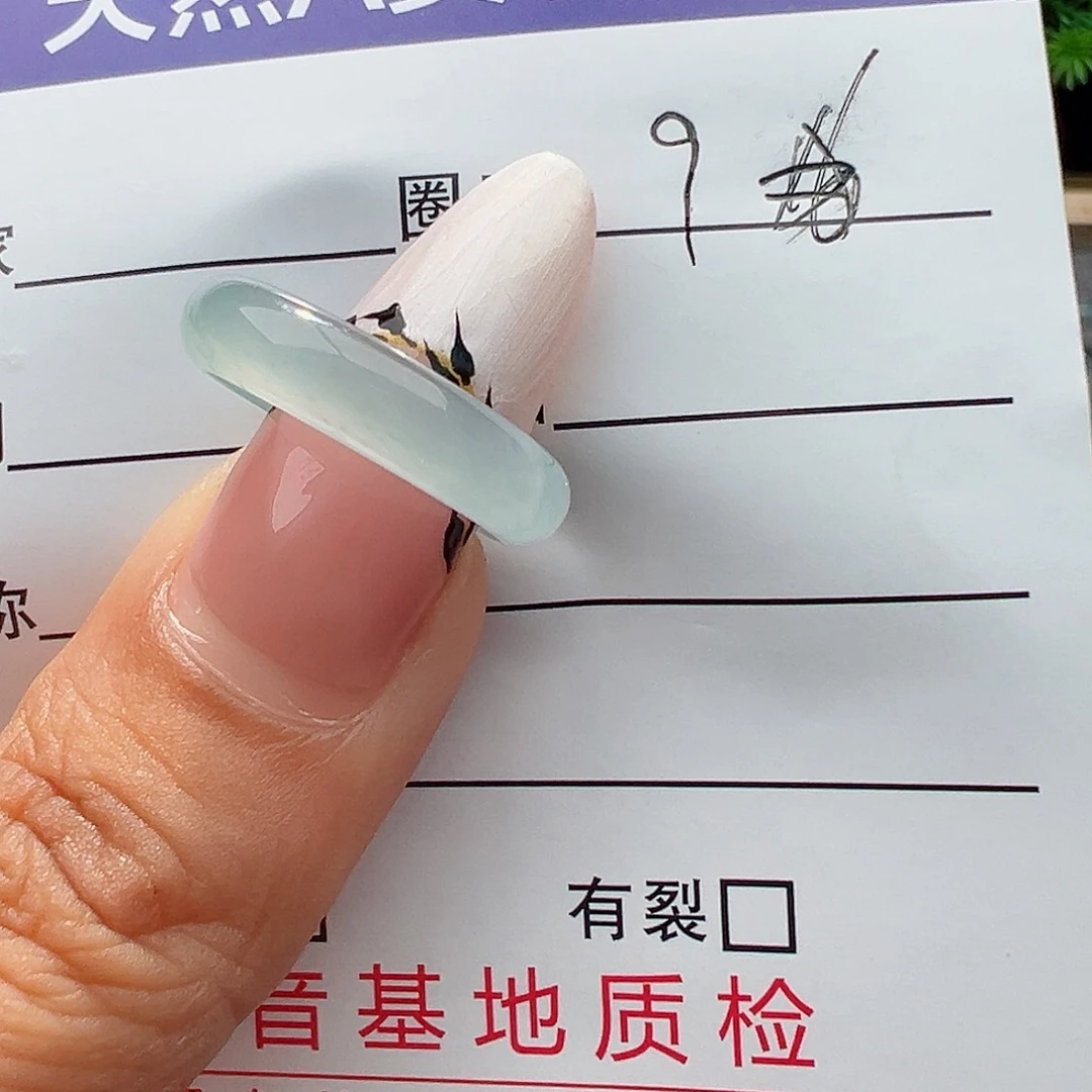 翡翠戒指未镶嵌言*戒指