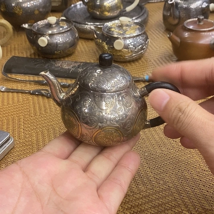 雄***纯银银壶纯银银壶