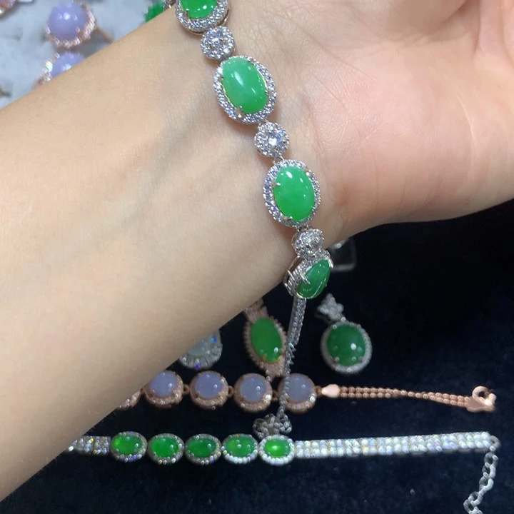 颈饰未镶嵌翡翠翡翠手链