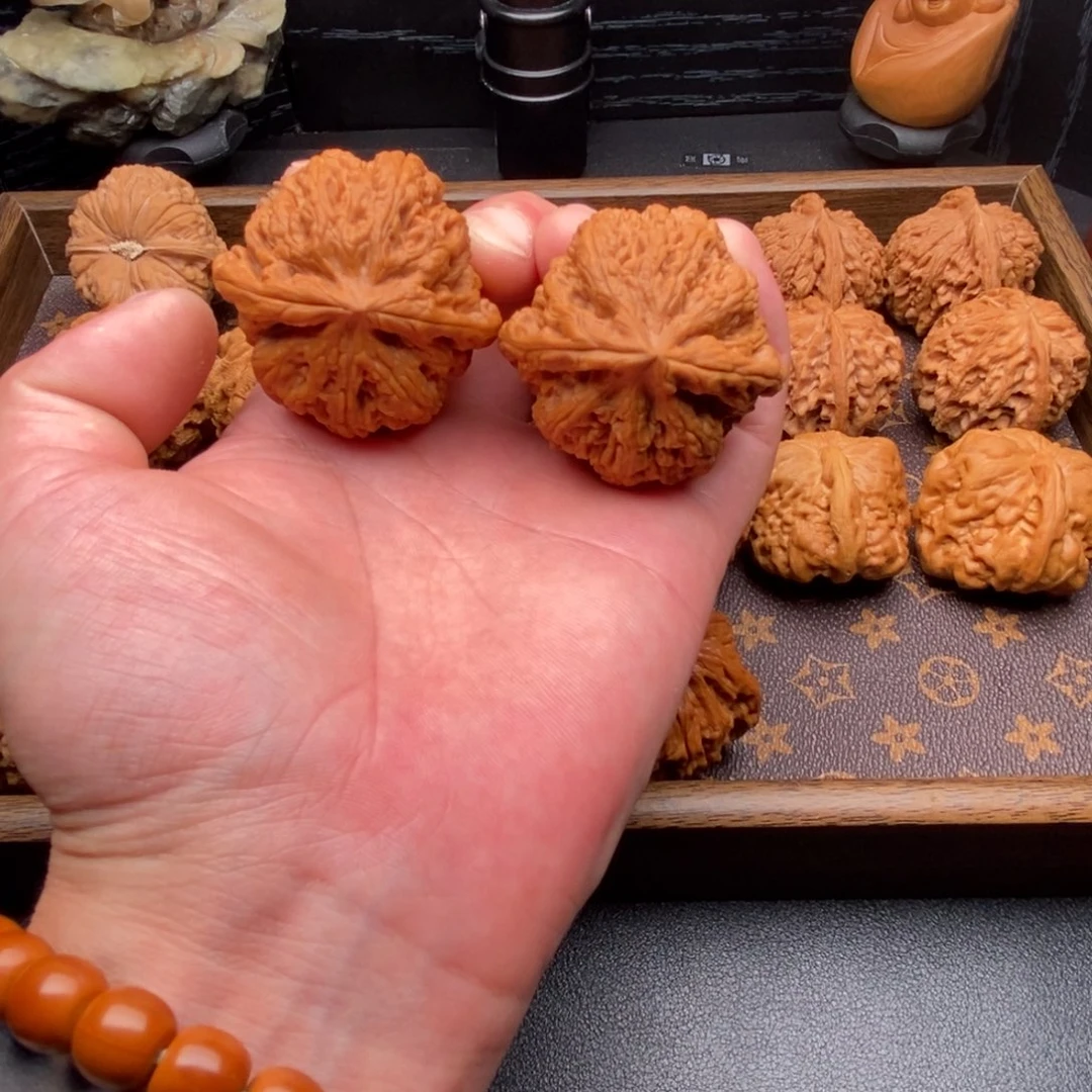 把件文玩核桃粗筋45尺