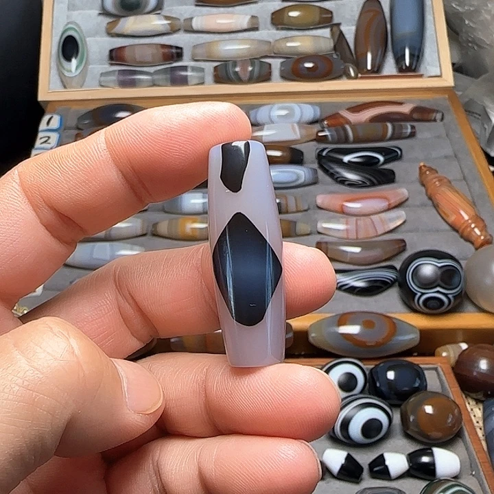 玛瑙/玉髓未镶嵌吊坠(不含链)