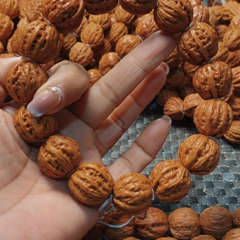 【闪购商品】文玩核桃吊坠轩**桐京八棱