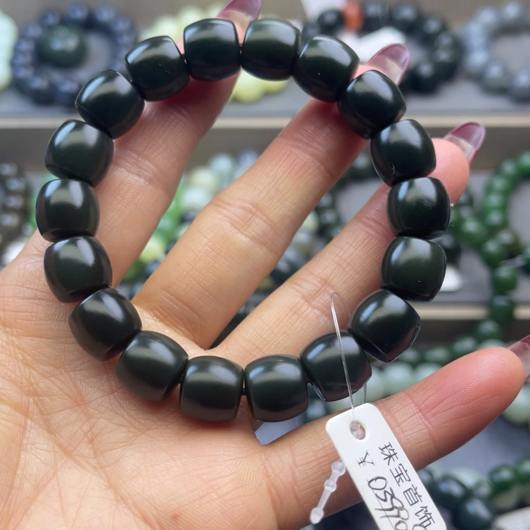 和田玉手链未镶嵌