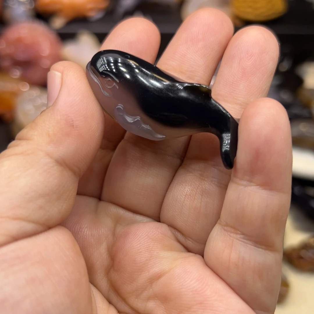 用***…玛瑙/玉髓未镶嵌手玩摆件