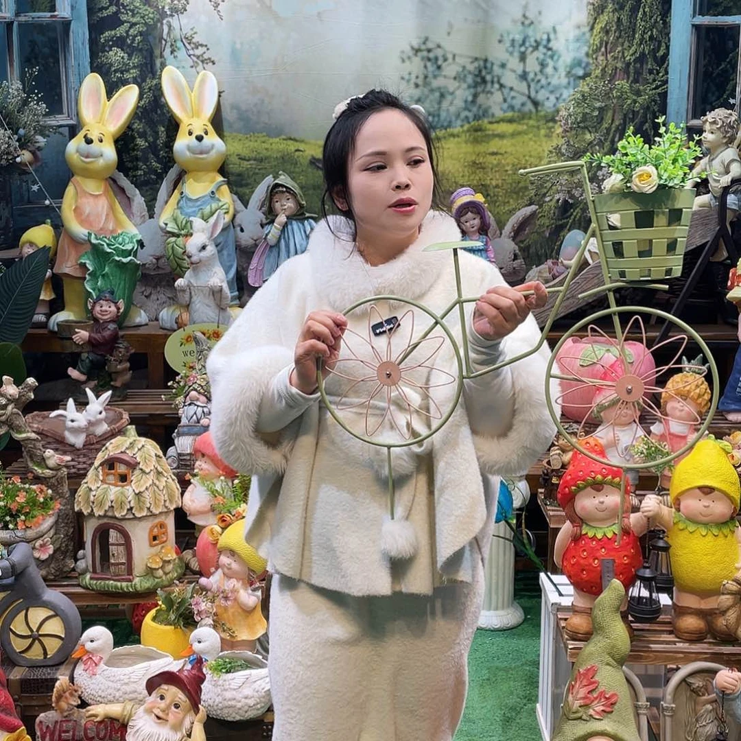 摆件花园摆件红红火火