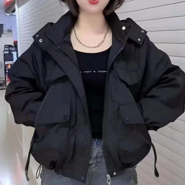 2025新款独特漂亮初春高级感超好看休闲百搭连帽薄外套冲锋衣女款