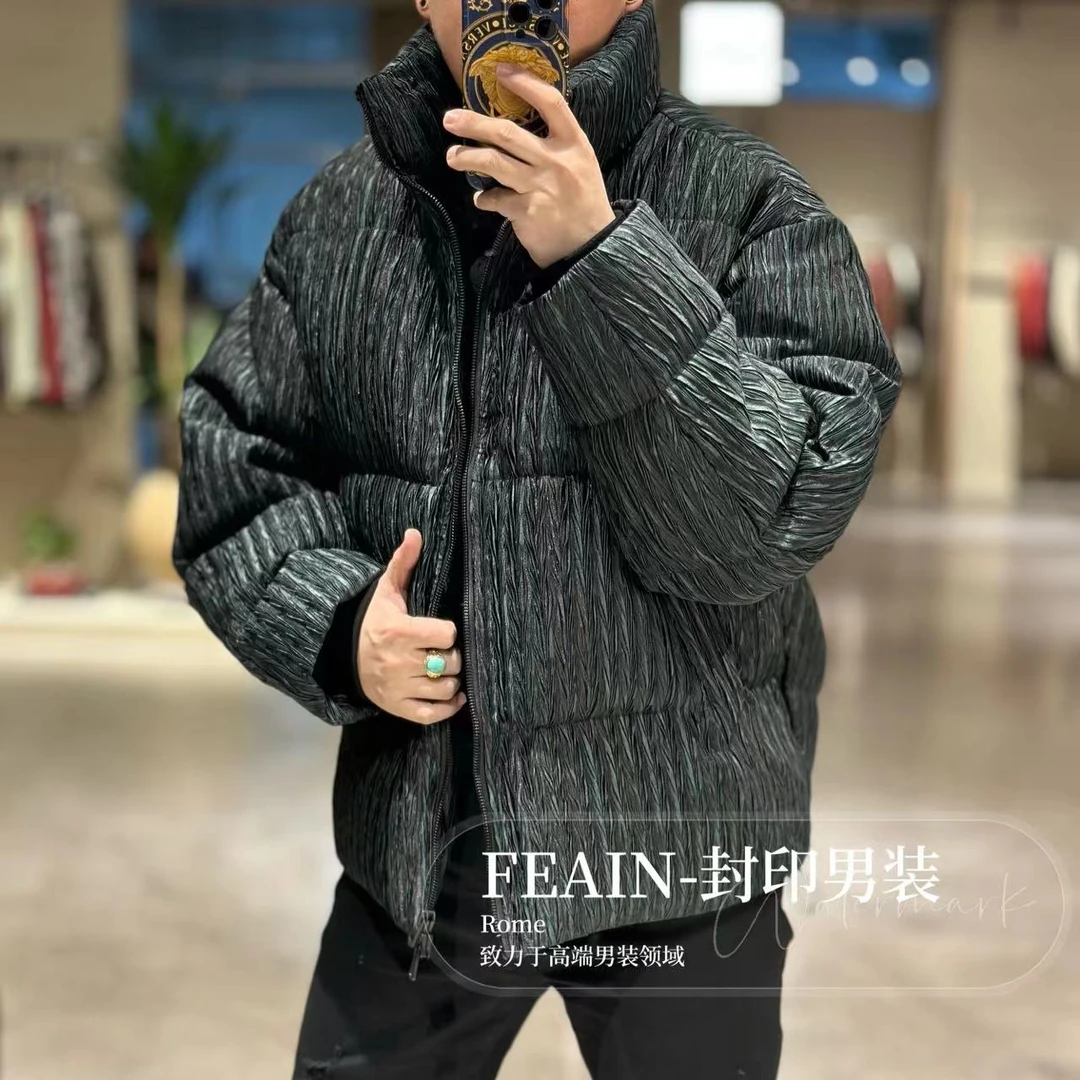 【鹅绒潮牌】高端定制阿拉斯加雪鹅绒潮牌羽绒服23921