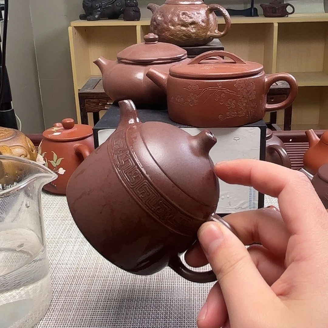 紫砂茶壶z*微瑕处理