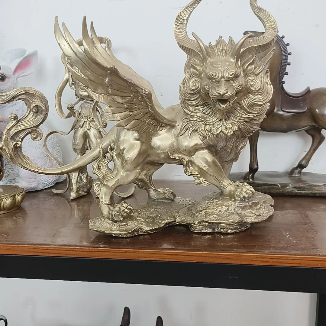 随***)铜雕工艺品源头长度