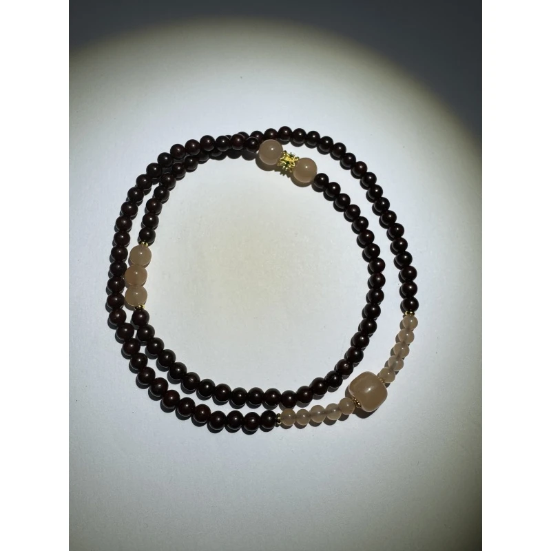 铁合金石英石手链 QS-5102手串多圈（无礼盒）