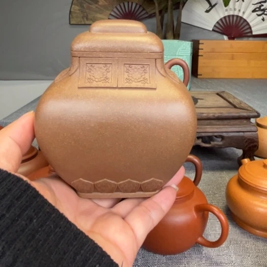 马***加茶壶段泥宜兴紫砂