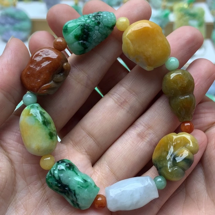 颈饰未镶嵌翡翠翡翠