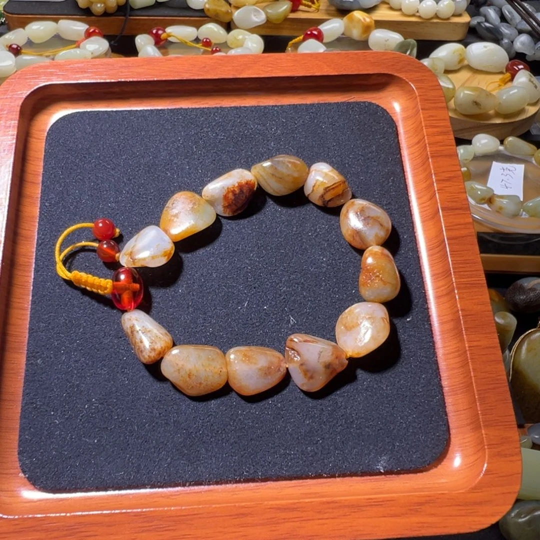 和田玉（子料）未镶嵌手链