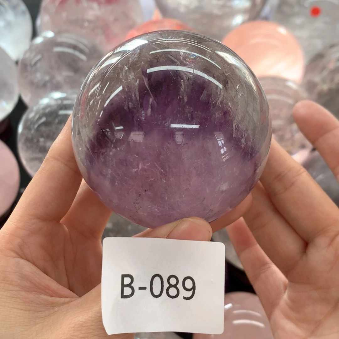 水晶摆件未镶嵌B089尺寸6.8