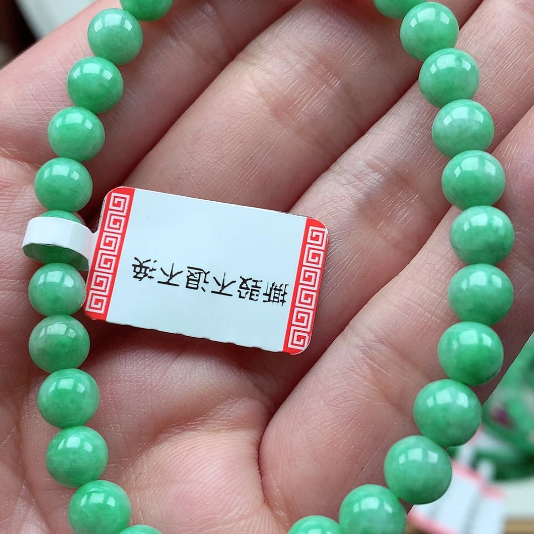 翡翠未镶嵌毛衣链翡翠