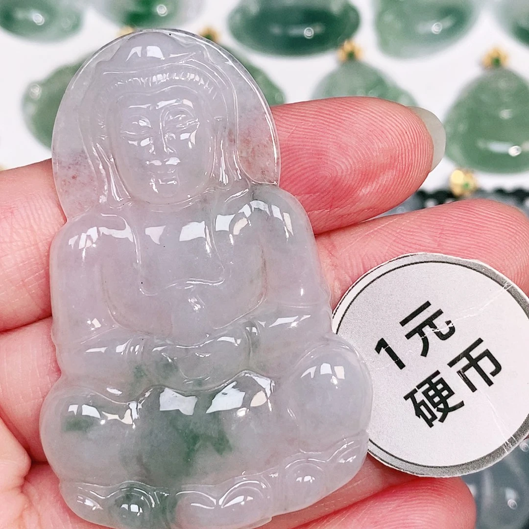 颈饰未镶嵌翡翠吊坠