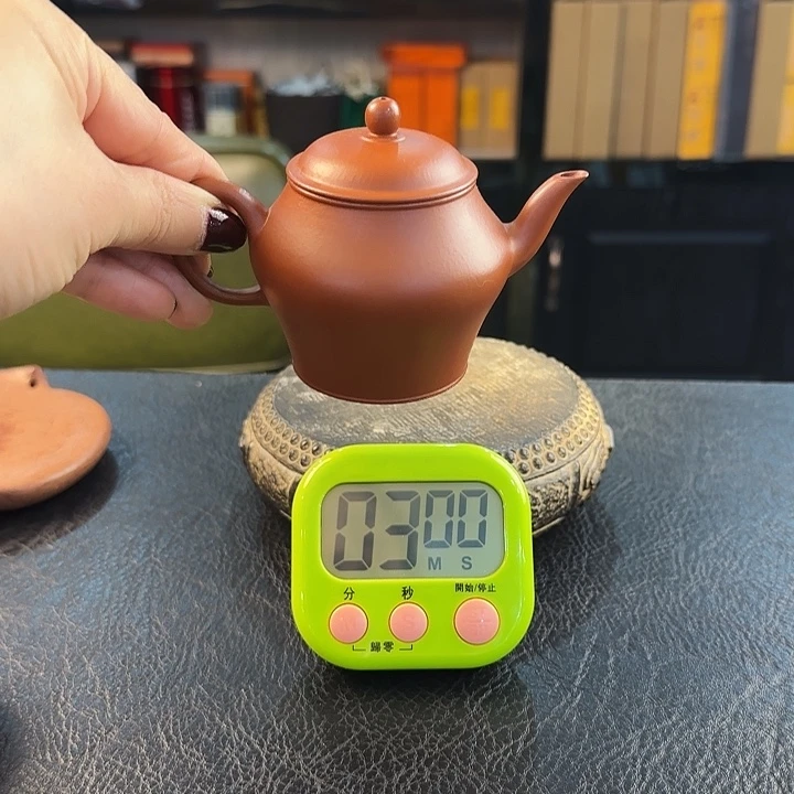 紫砂茶壶?*肉朱泥 【翁壶】 容量120cc