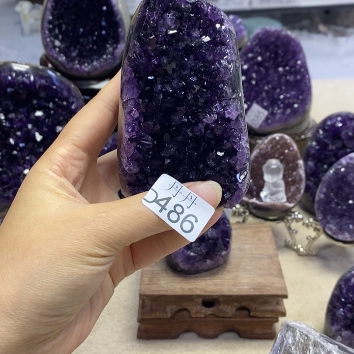 大型摆件（非配饰）紫晶未镶嵌