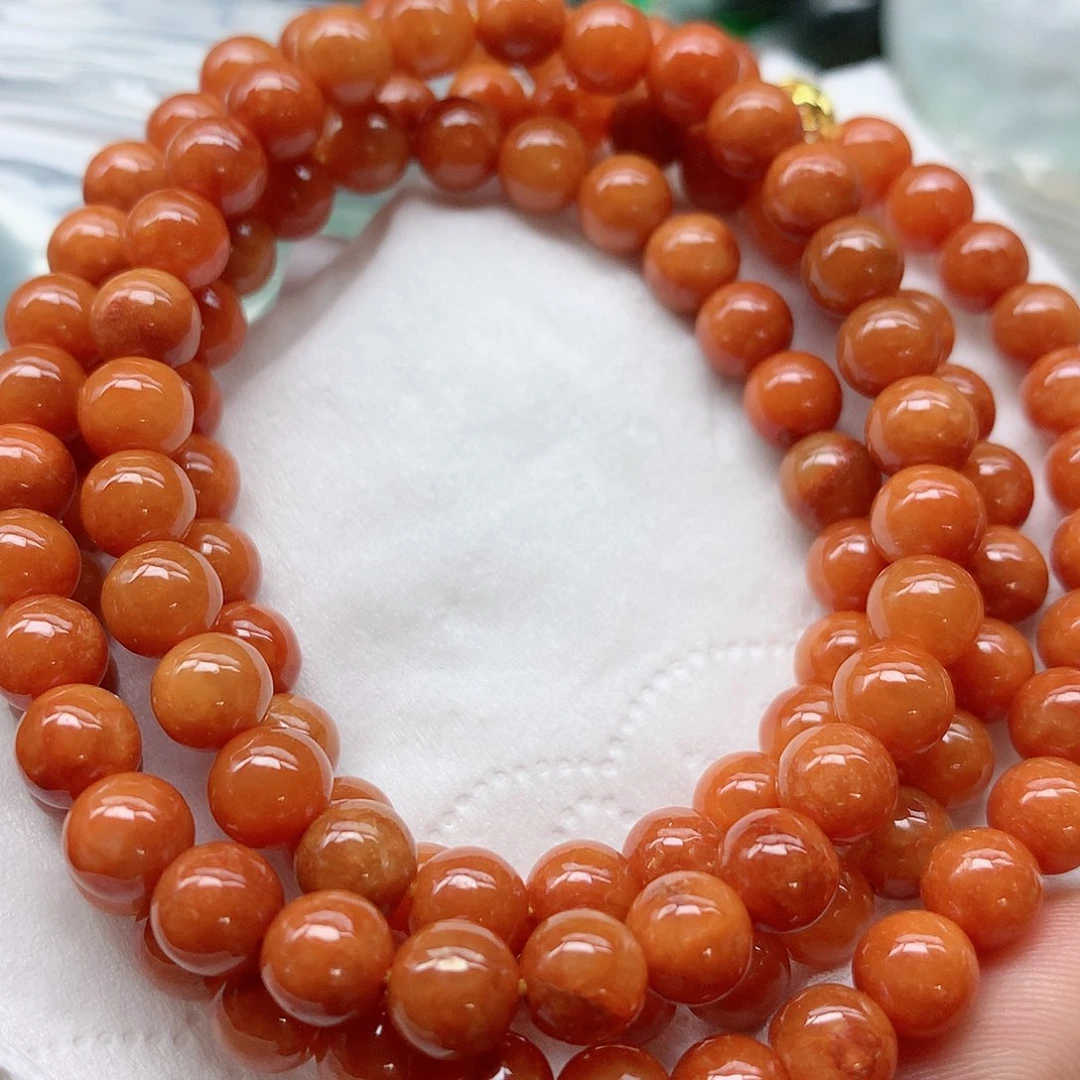 翡翠颈饰未镶嵌手串