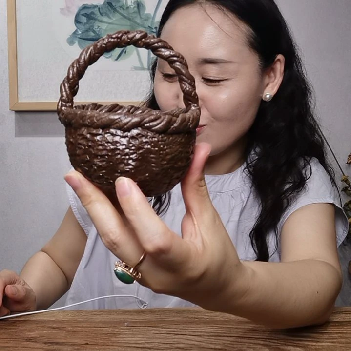 粗砂民俗系列作品筐筐心*