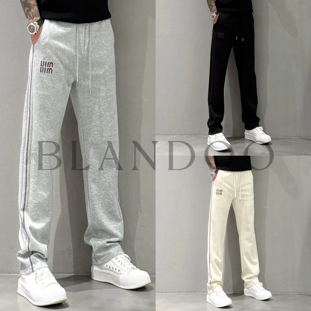 BLANDOO“25早春新款” 男士潮流时尚直筒休闲裤24146