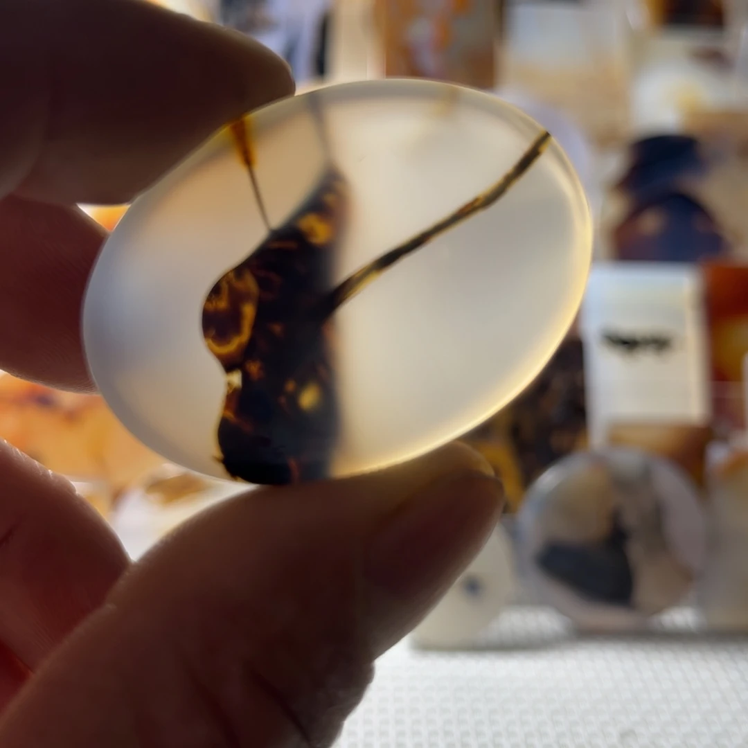 玛瑙/玉髓未镶嵌吊坠(不含链)