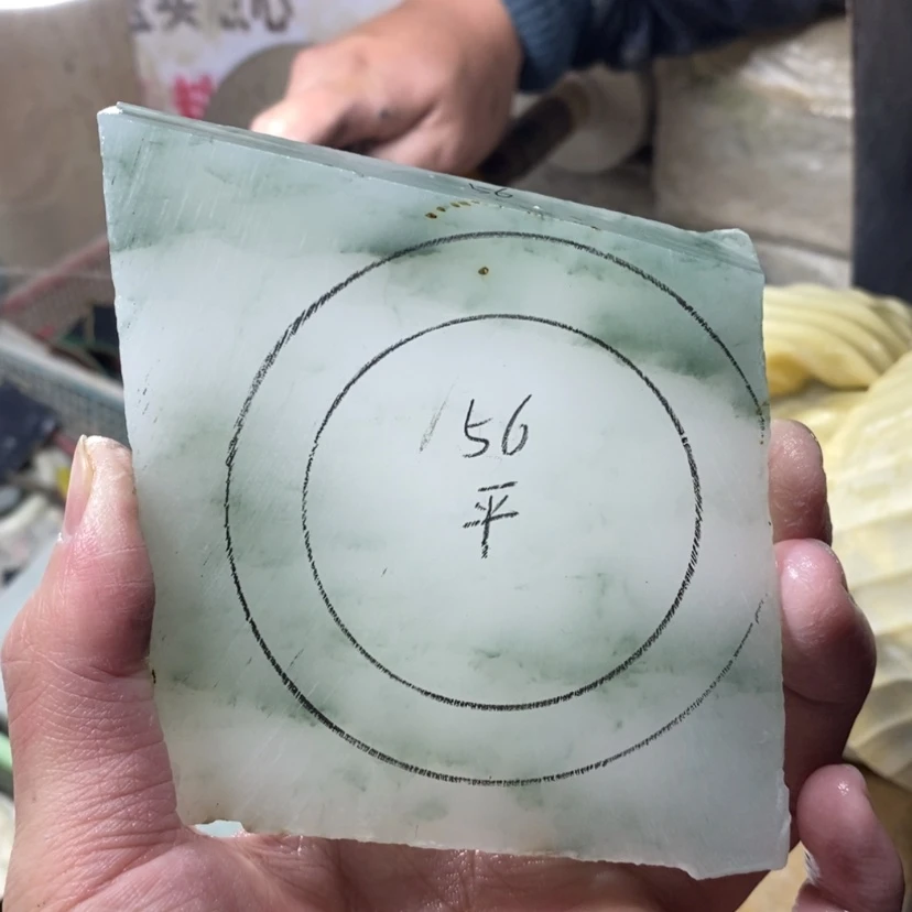 【闪购商品】石英质玉（天山翠）手镯未镶嵌小****1定制手镯