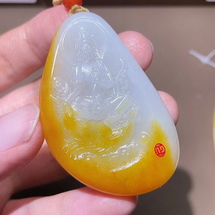 和田玉颈饰未镶嵌Y