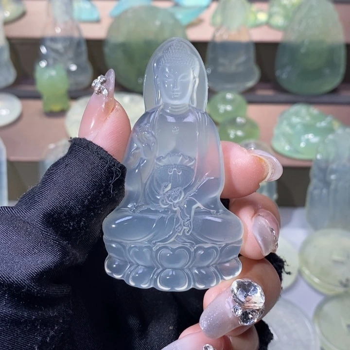 岫玉吊坠未镶嵌吊坠