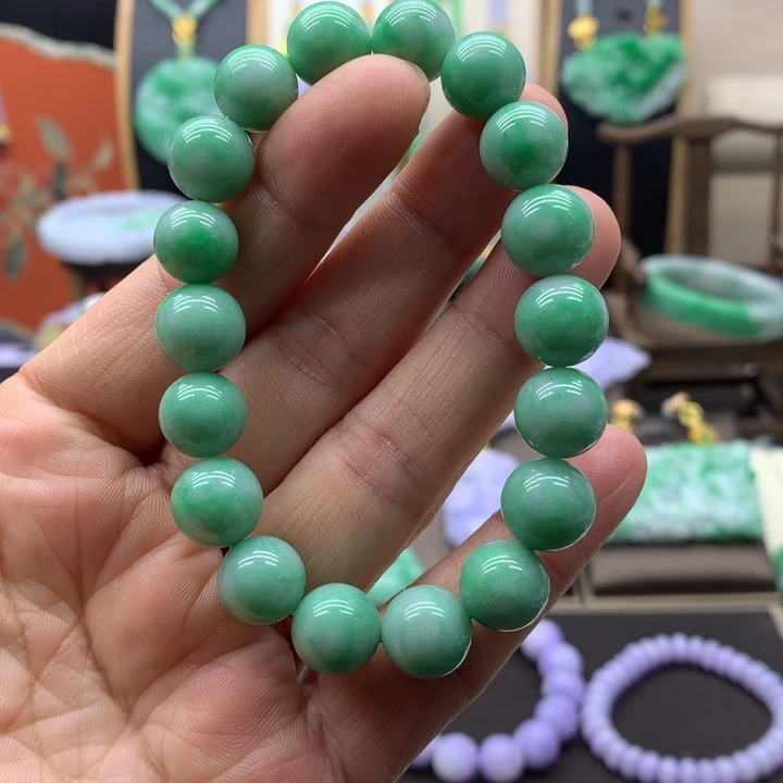 翡翠未镶嵌手链翡翠手链