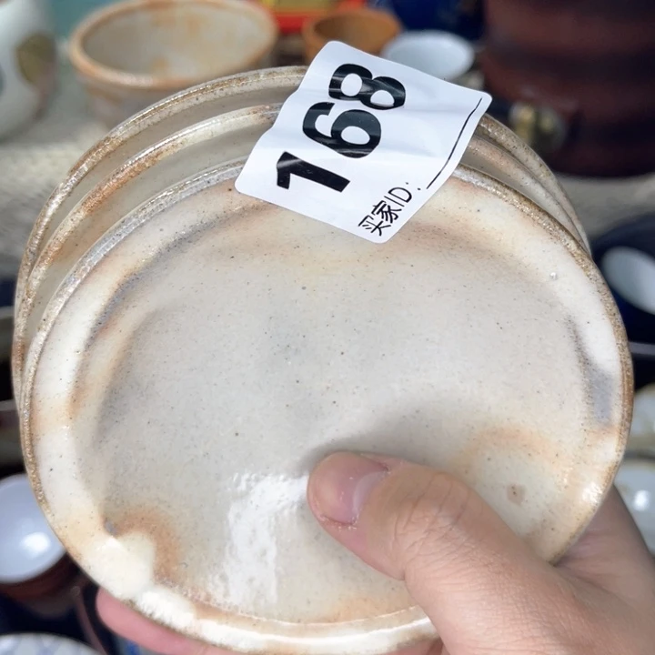 胖*日式茶杯手工日式