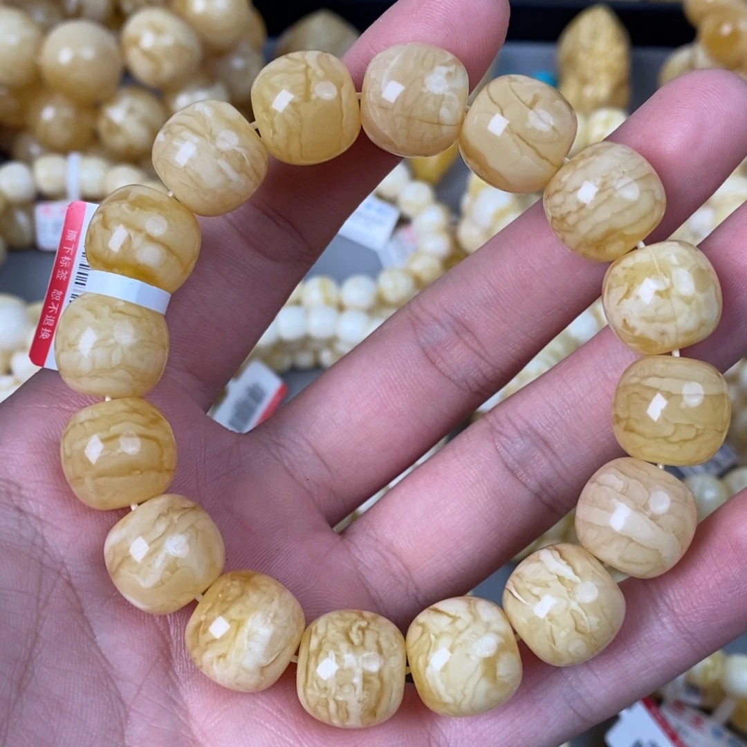 琥珀未镶嵌珠宝奇石15mm