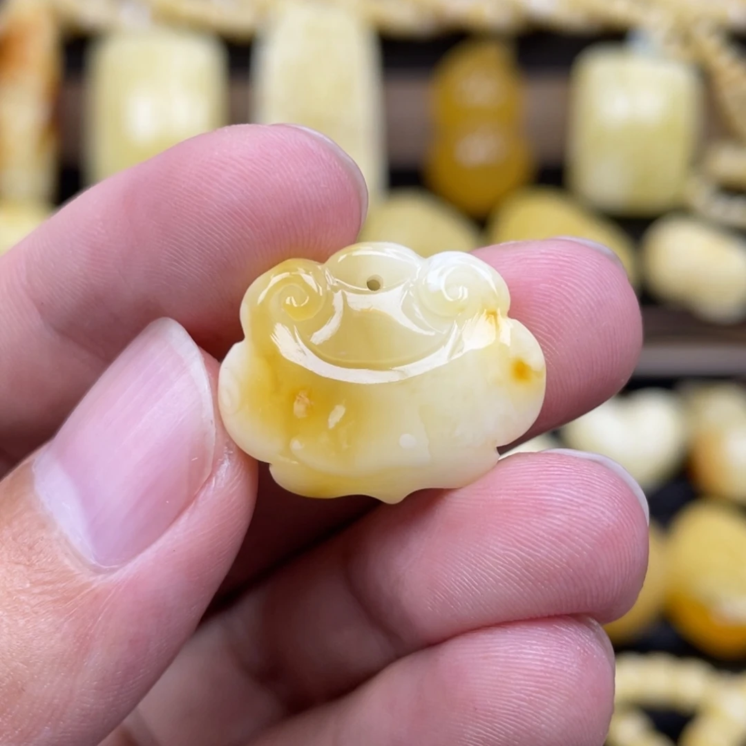 琥珀未镶嵌裸石琥珀蜜蜡