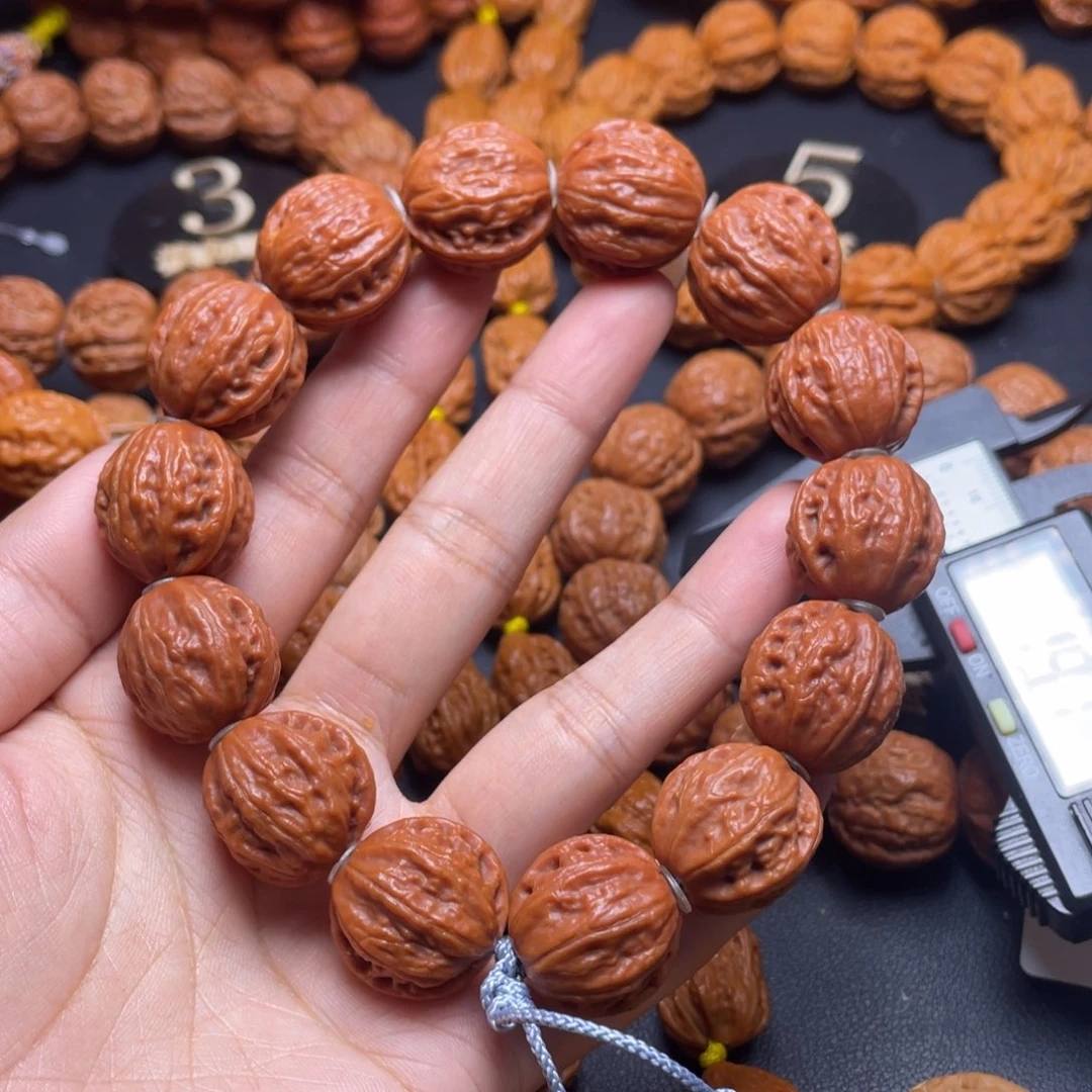 文玩核桃手串空***烟官帽111