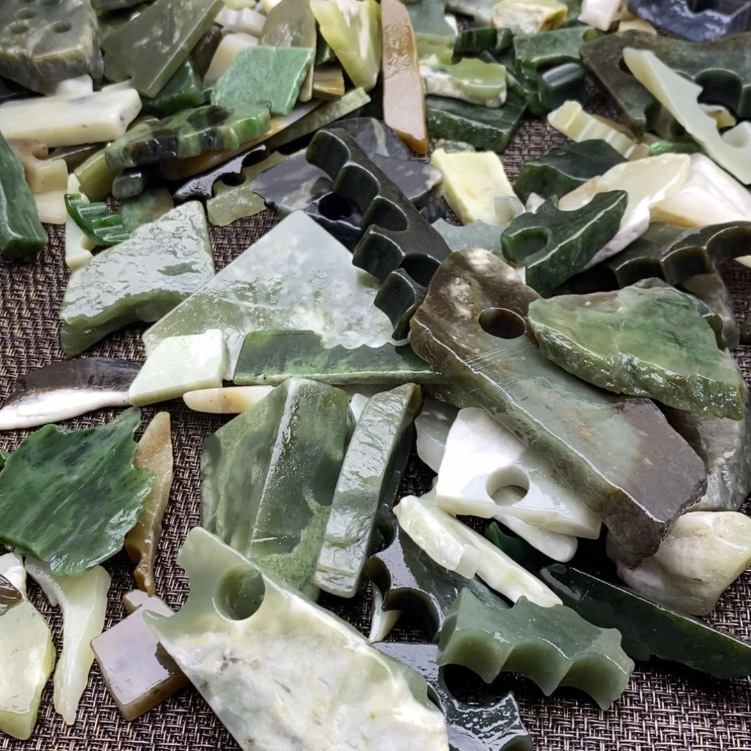 未镶嵌和田玉珠宝半成品