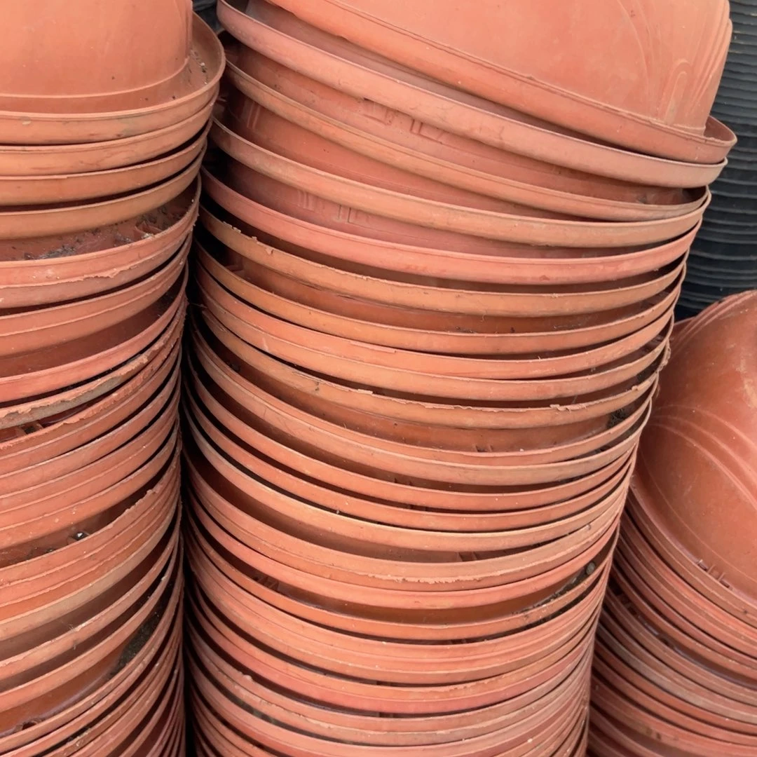 红色吊兰盆27口径13高 10个