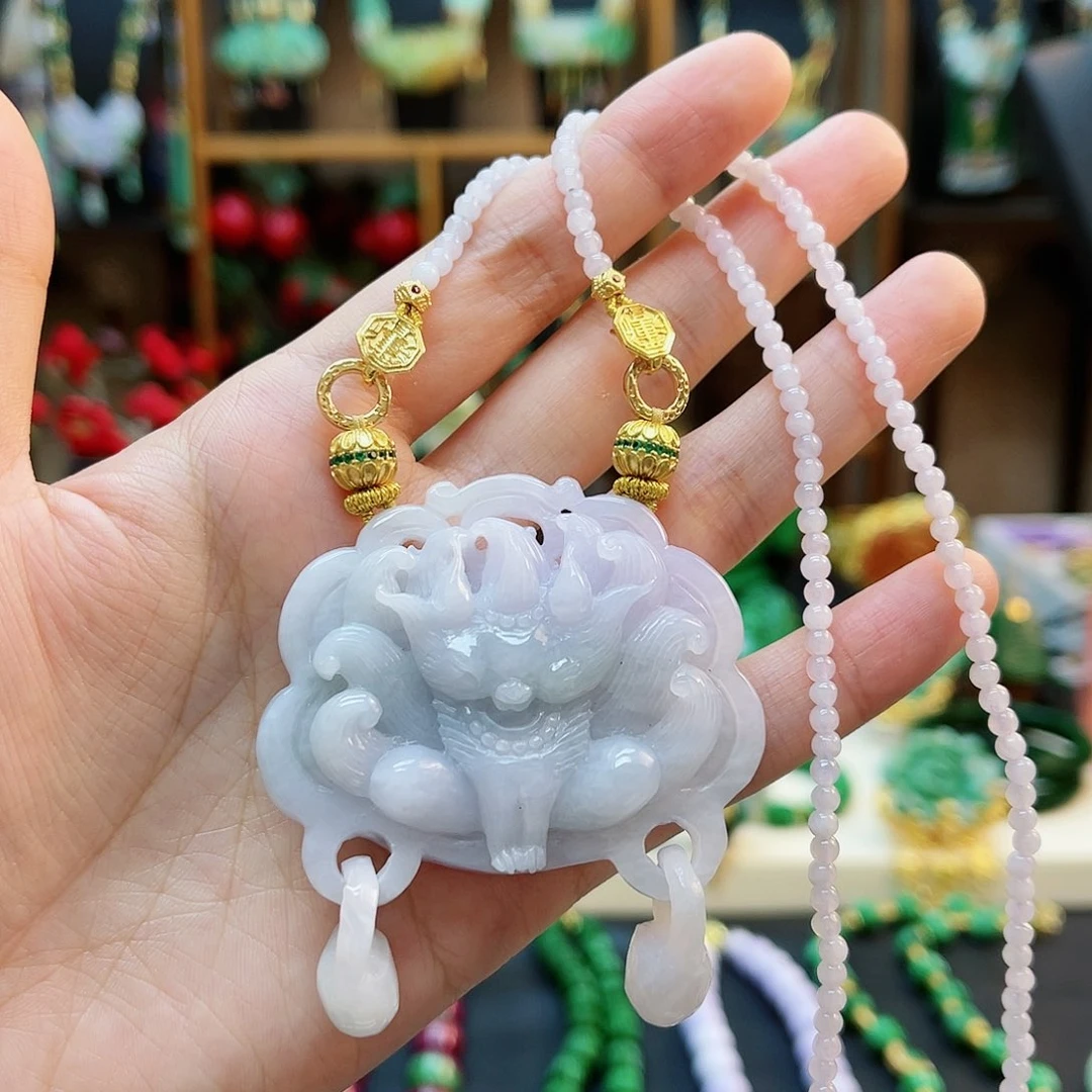 翡翠合金颈饰48小时鉴赏期